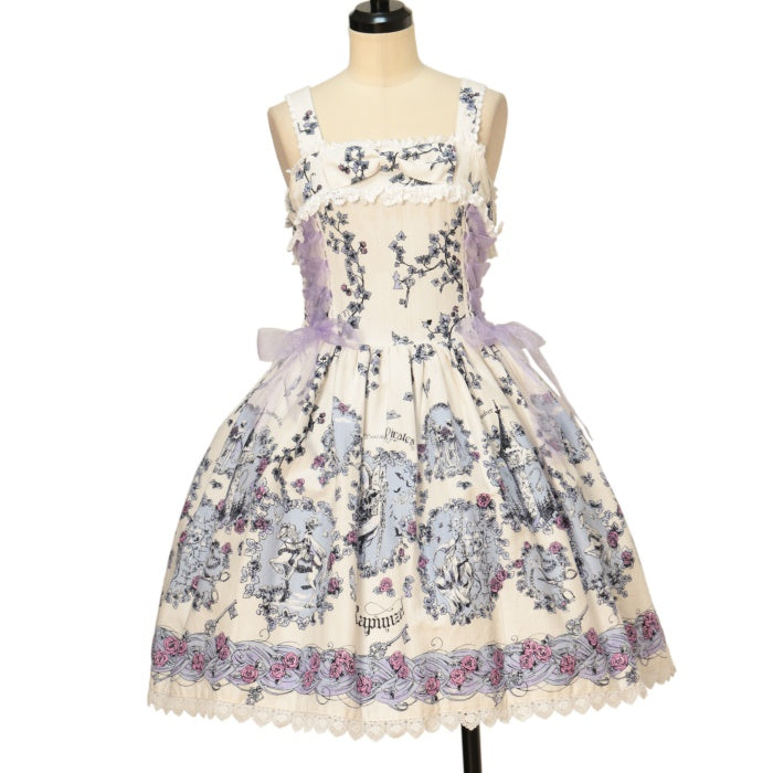 USED】Scent of Rapunzel柄ジャンパースカートⅡ | ALICE and