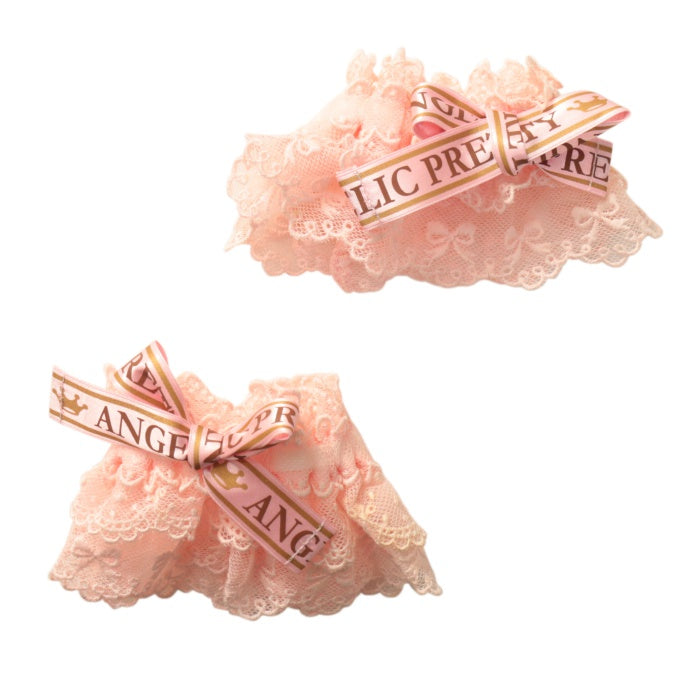 Angelic Pretty / Meltyチョコレートお袖とめ シロ×ピンク O-25