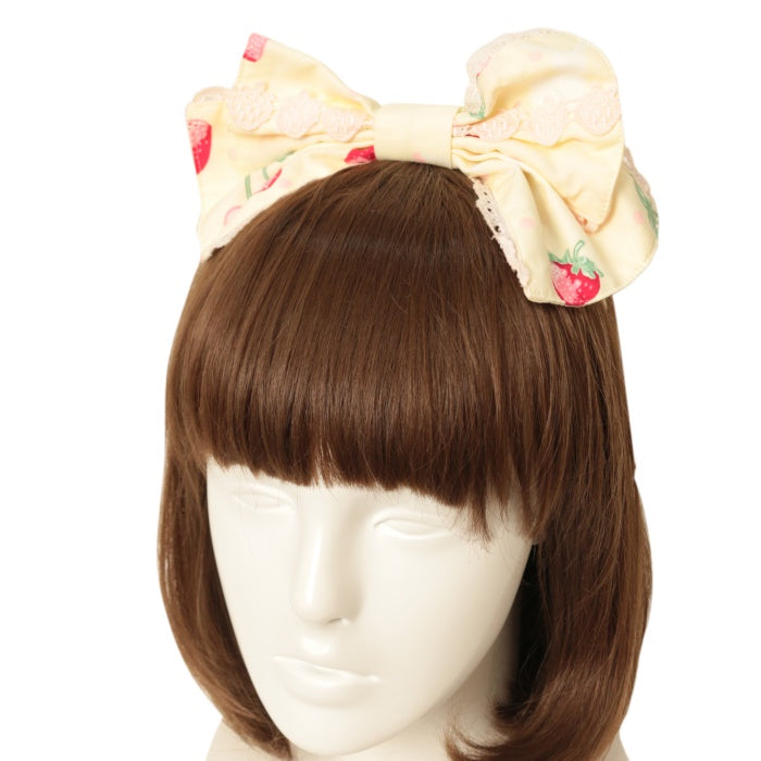 USED】Cherry Berry Bunnyカチューシャ | Angelic Pretty Wunderwelt