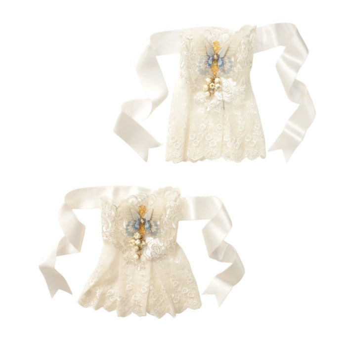 USED】【Royal princess Alice＆森薗コラボ】スズラン＆蝶のレース 