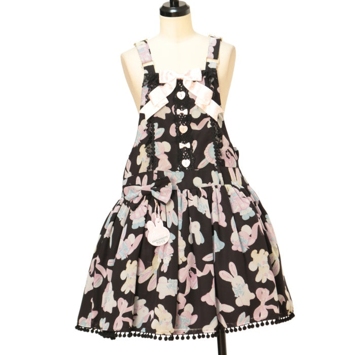 Angelic Pretty♡Merry Bunny♡サロペット Merry Bunny OP by Angelic Pretty