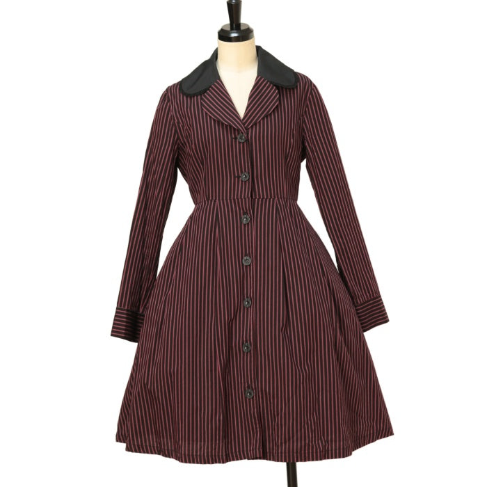 ミホマツダ/シャツワンピース/ストライプ ミホマツダ/シャツワンピース/ストライプ mystic（ミスティック