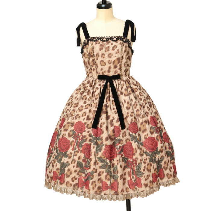 USED】Rebecca Leopardジャンパースカート | Angelic Pretty