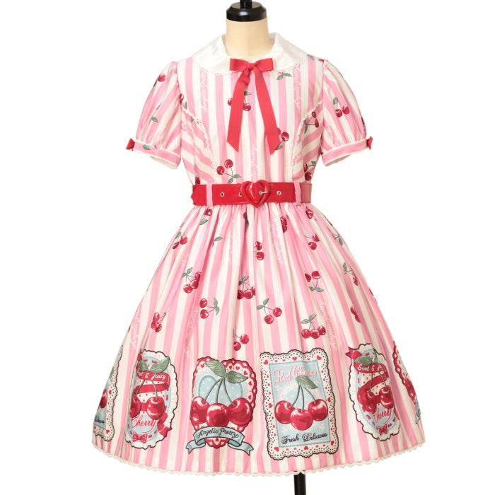 USED】Cherry Stampワンピース | Angelic Pretty | ロリータ ゴスロリ