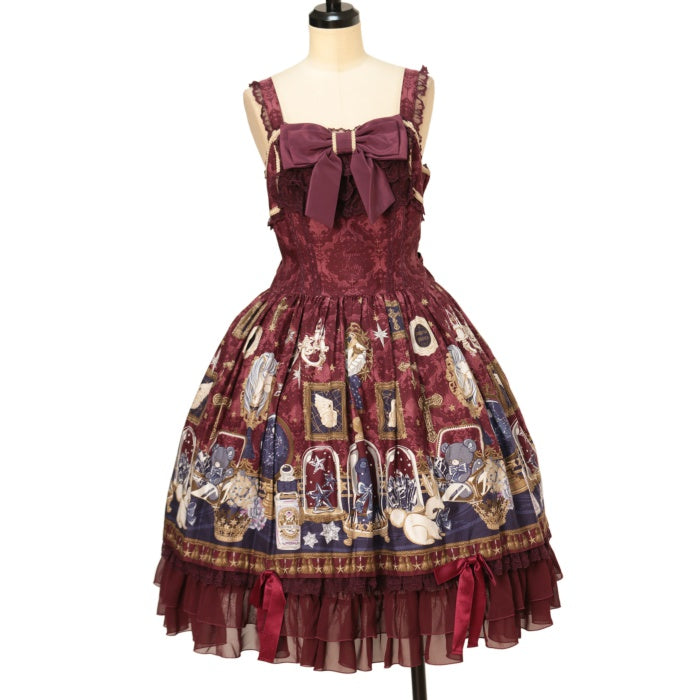 Angelic Pretty メルカトル骨董品店 スカート Mercator Antique Shop Lace Up JSK Set by Angelic Pretty