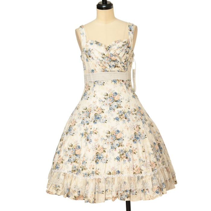 USED】ロココブーケカシュクールドレス（ロココブルー） | Victorian 