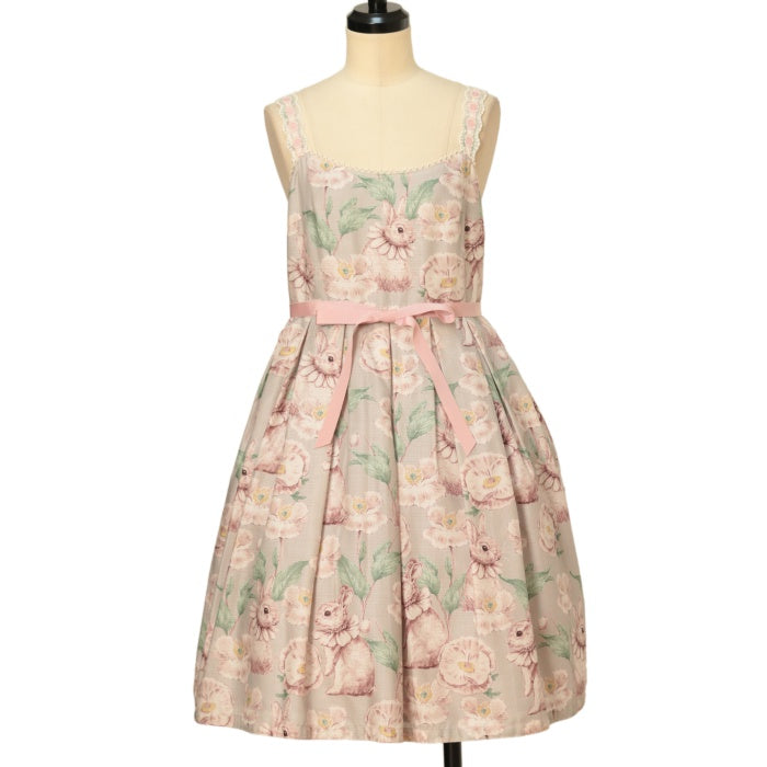 USED】『Floral Rabbit』キャミワンピース| Leur Getter Wunderwelt