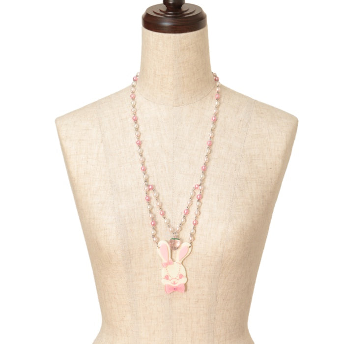 Angelic Pretty リリカルバニーネックレス Comic Lyrical Bunny Necklace by Angelic Pretty