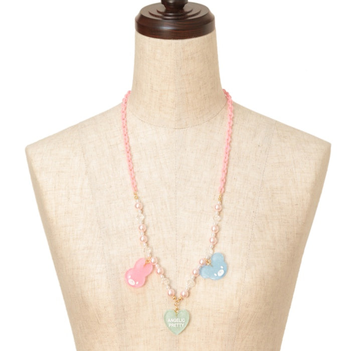Angelic Pretty / Happy Garlandネックレス ピンク H-25-04-04