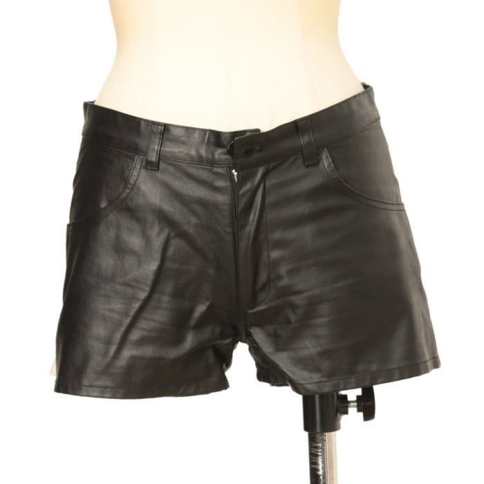 USED】【サイズ3】フェイクレザーショートパンツ | alice auaa