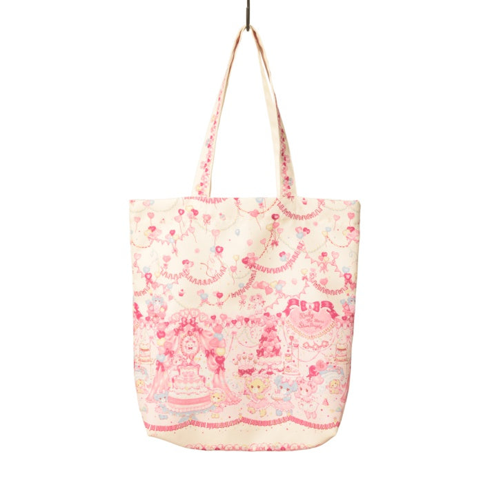 美品 なかよしくみゃちゃん JSKセット 懐古ロリィタ USED】なかよしくみゃちゃんの BABY Anniversary柄 トートBag | BABY