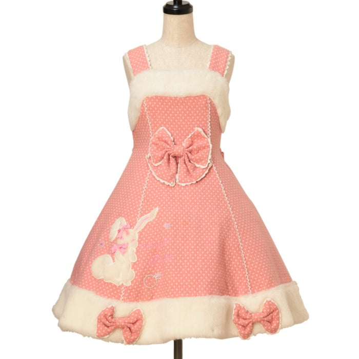 USED】おめかしバニーちゃんジャンパースカート | Angelic USED】おめかしバニーちゃんジャンパースカート | Angelic