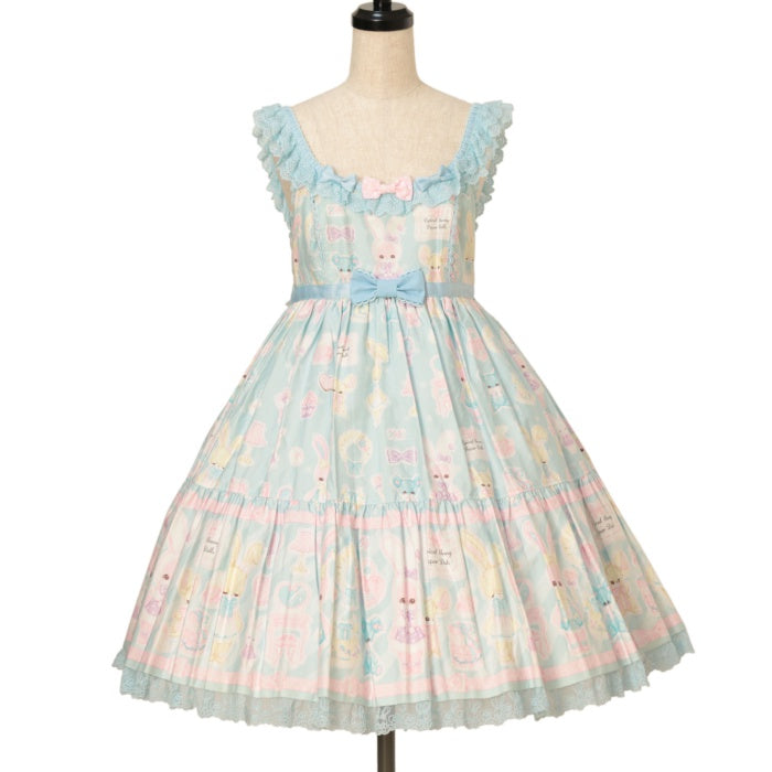 USED】Fancy Paper Dollsティアードジャンパースカート | Angelic