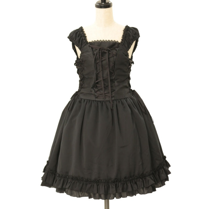 USED】サイド編み上げジャンパースカート | ATELIER-PIERROT