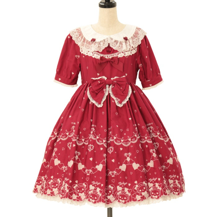 USED】くみゃちゃんのLove Heart Embroideryワンピース | BABY, THE