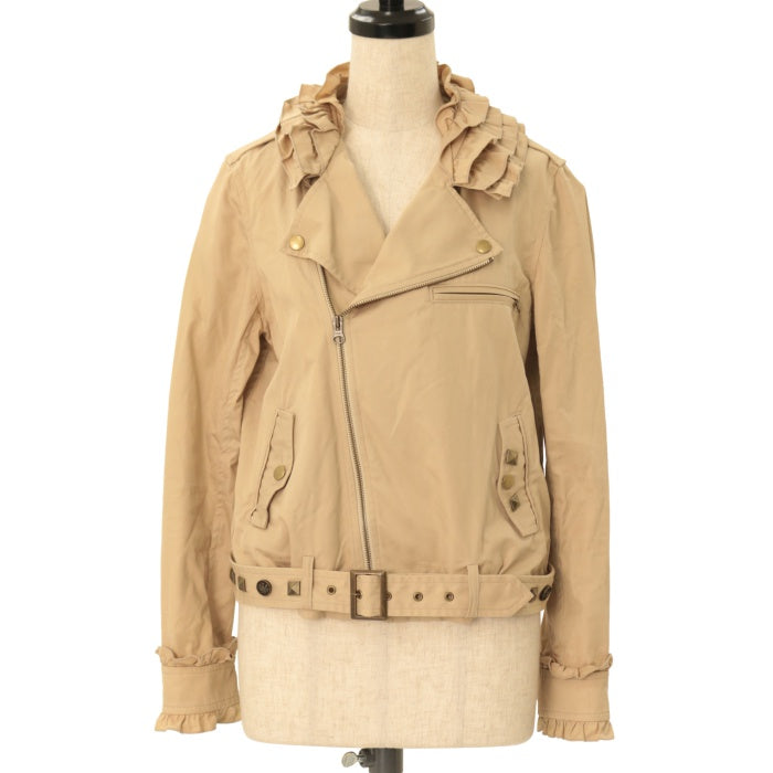 USED】フリルカラーライダースジャケット | Jane Marple