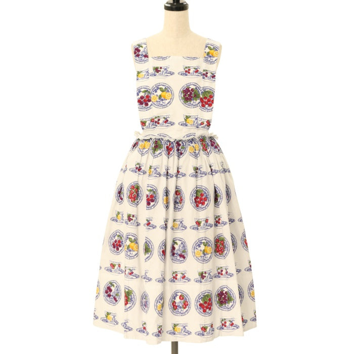 Jane Marple アルファベット　ロゴプリント　ワンピース Jane Marple アルファベットロゴプリントワンピース