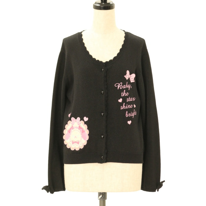 USED】うさくみゃちゃんラメカーディガン | BABY, THE STARS SHINE  