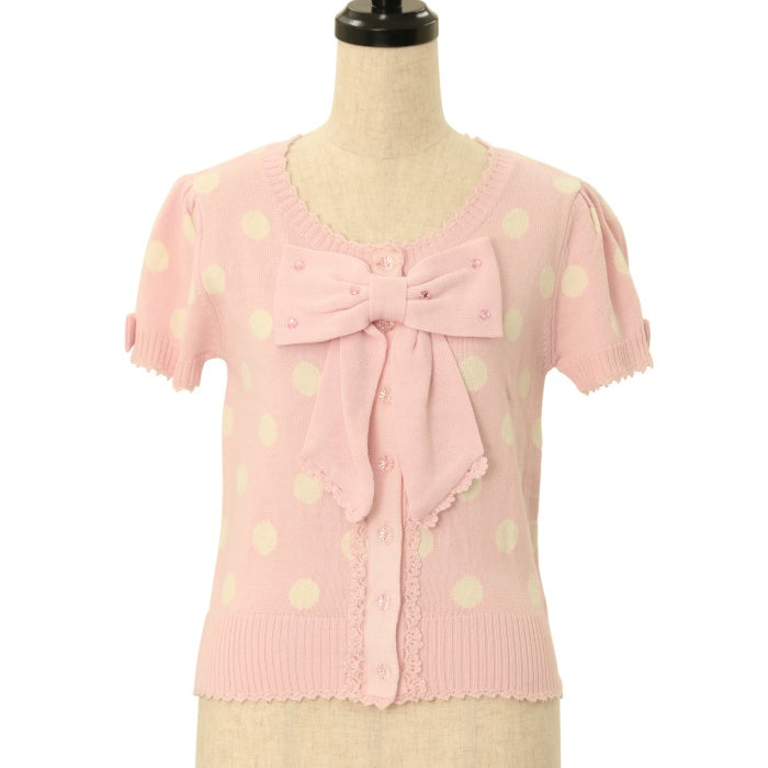 Angelic Pretty - Angelic Pretty 宝石リボンドットニット