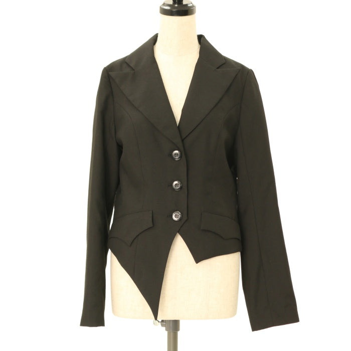 USED】【PEACE NOW/Mサイズ】アシンメトリージャケット | BLACK PEACE