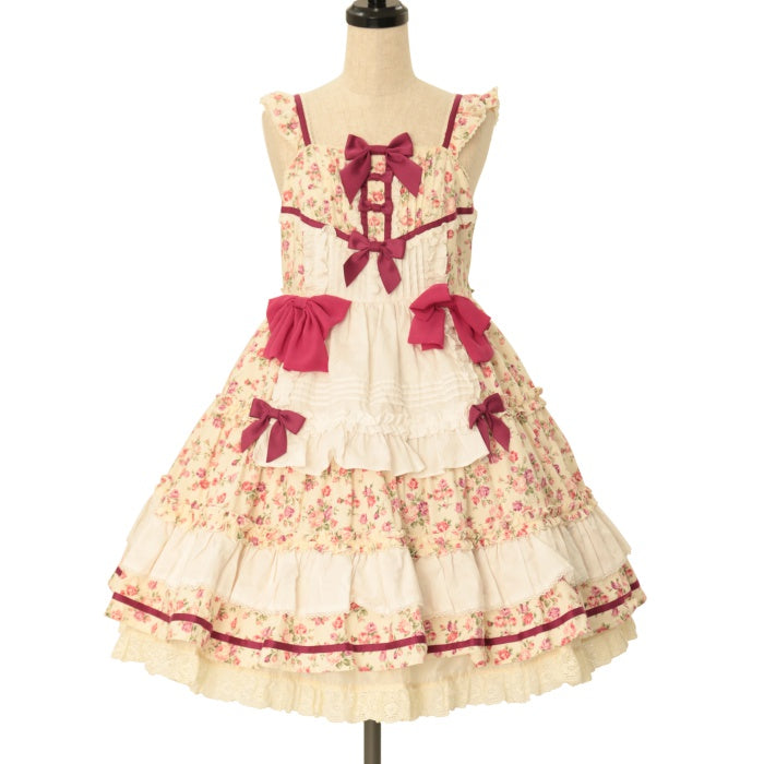 ✰Angelic Pretty✰Flower Basketジャンパースカート USED】Flower Basketジャンパースカート | Angelic Pretty