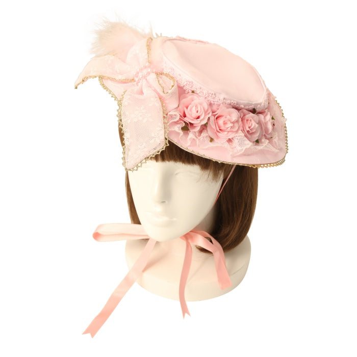 angelicpretty Dream Rose ハット Dream Rose Hat by Angelic Pretty
