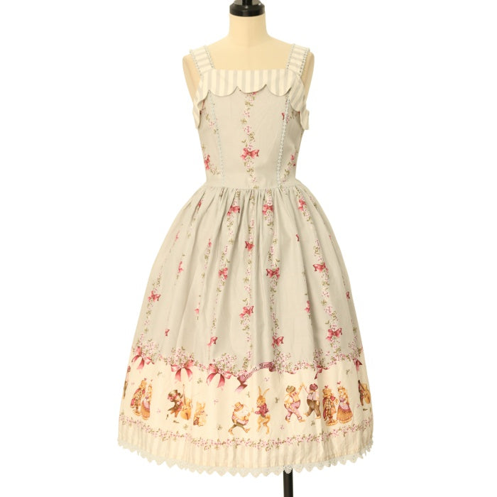 イノセントワールド ウィンナーワルツスカラップ ジャンパースカート USED】【Mサイズ】ウィンナーワルツスカラップジャンパースカート