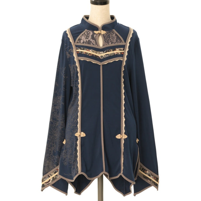 OZZ ONSITE 和チャイナ　トップス OZZ ONESTE Chinese topチャイナ トップス - メルカリ