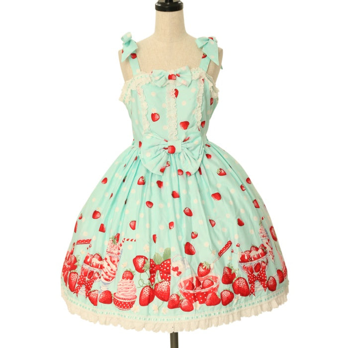 Angelic Pretty MilkyBerry ジャンパースカート
