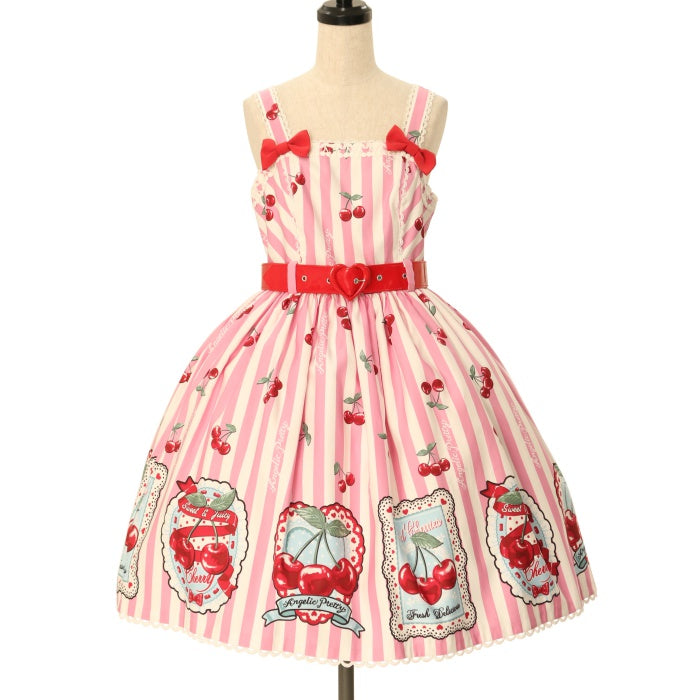 USED】Cherry Stampジャンパースカート | Angelic Pretty Wunderwelt