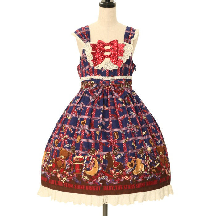 アンジェリックプリティ　baby toysジャンパースカート　オフ白 Baby Toys JSK by Angelic Pretty