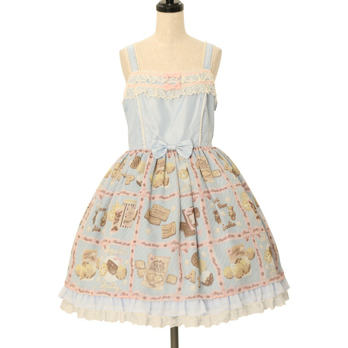 USED】Cream Cookie Collection切替ジャンパースカート | Angelic