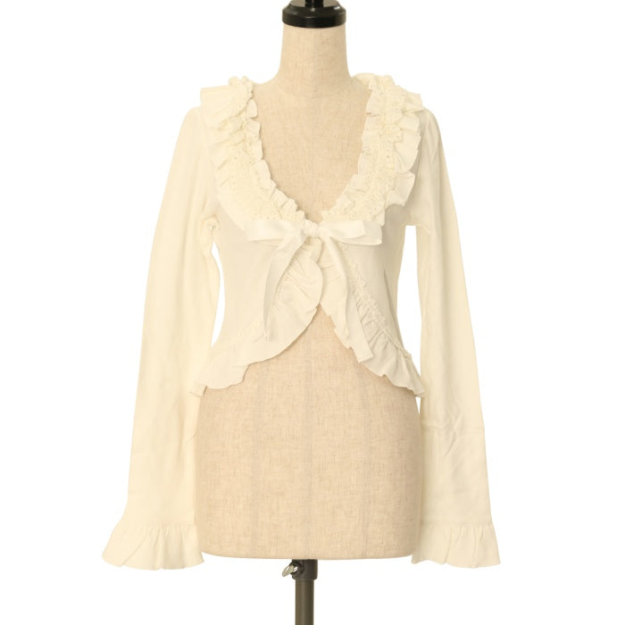 BABY THE STARS SHINE BRIGHT レースフリルボレロ　白 USED】レースフリルボレロ | BABY, THE STARS SHINE BRIGHT | ロリータ