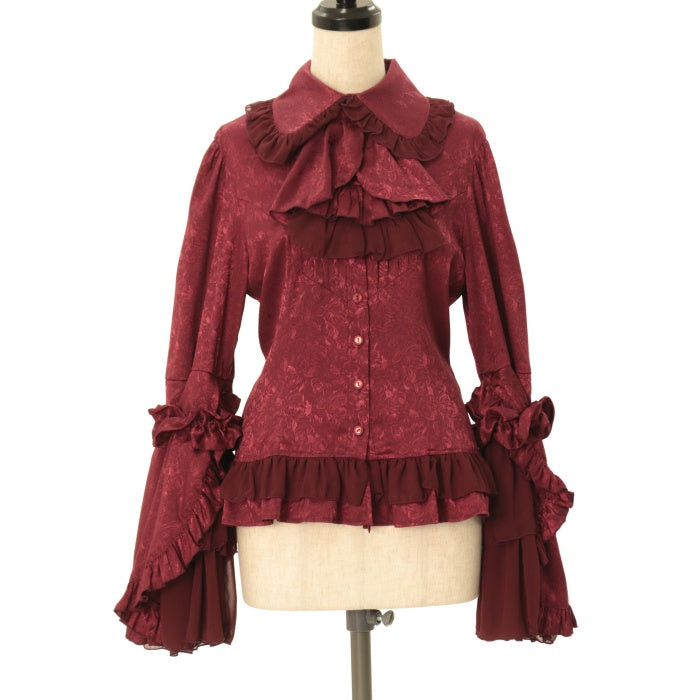 USED】LAPIN AGILL バラ柄姫袖ブラウス | ATELIER BOZ Wunderwelt 