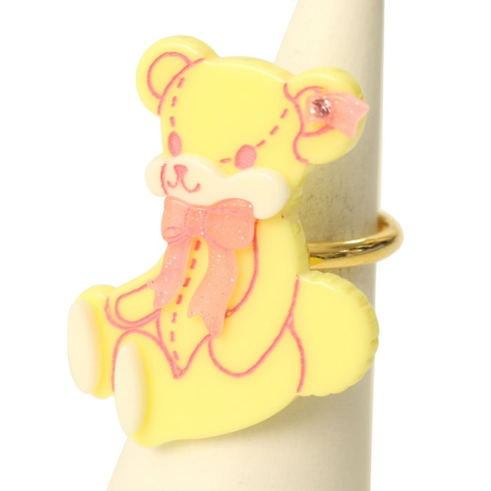 angelic pretty ハニカミベア　リング Honey Bear Ring (2021) by Angelic Pretty