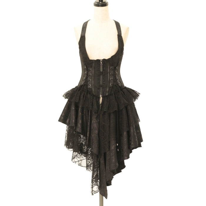 【超ポイント祭?期間限定】 USED】ラップ付きホルターコルセットベスト | Frash Qutie コスプレ衣装