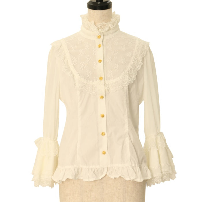 Romantic Sweet Lacyブラウス Romantic Sweet Lacy Blouse (2016) by Angelic Pretty