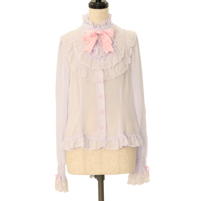angelicpretty ジャボ付きブラウス USED】Sweetieジャボブラウス | Angelic Pretty | ロリータ ゴスロリ