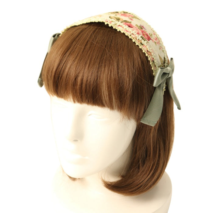 USED】ロココブーケリボンカチューシャ | Victorian Maiden