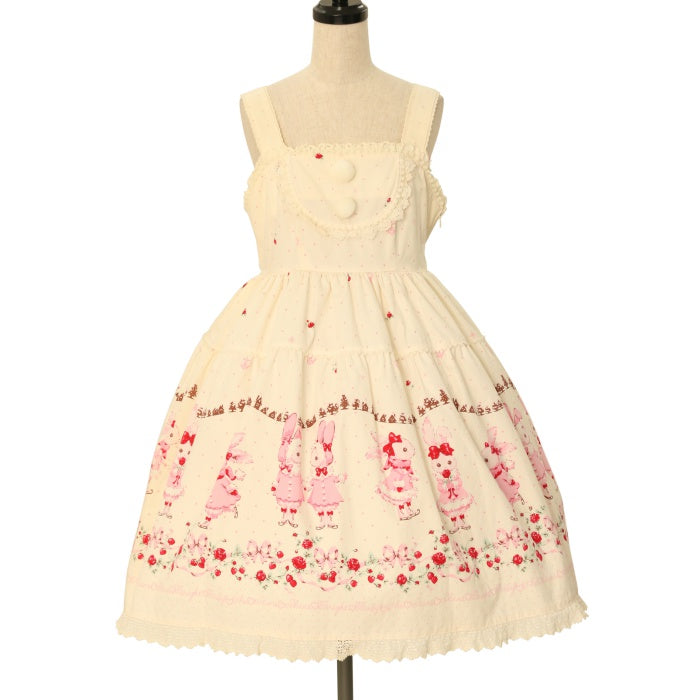 いちご様☆未使用近❤️レオナール☆Ｍ〜Ｌ☆ジャンバー ToAlice】L1378シャイニーアイドルジャンパースカート - To Alice