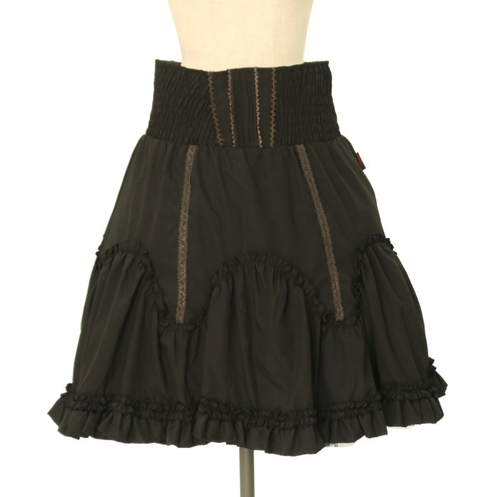 Ozz Croce ミニスカート　フレア　レイヤード　ティアード　ドラゴン Ozz Croce ミニスカート フレア レイヤード ティアード ドラゴン