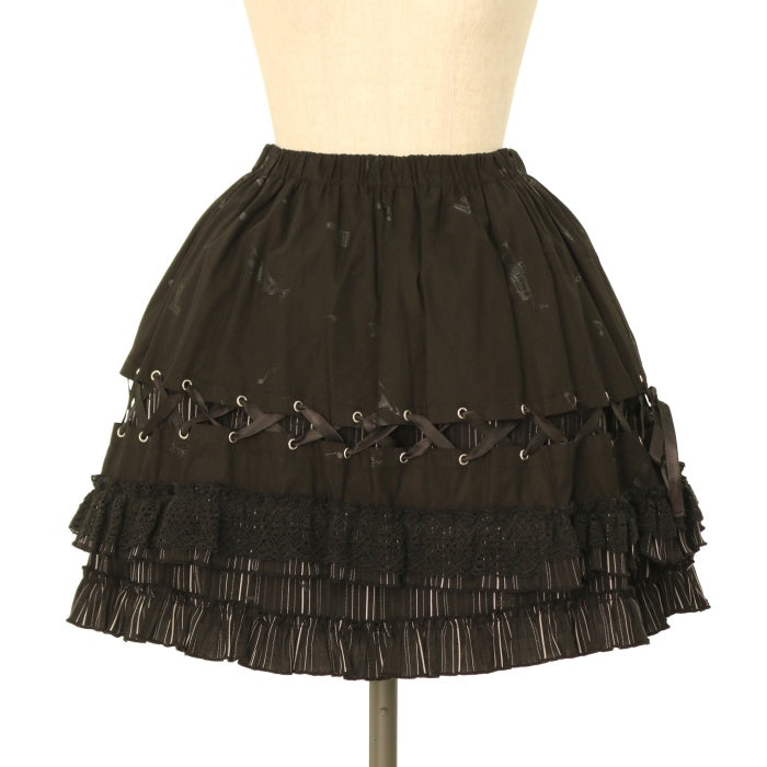 h.naoto ANARCHY ゴスロリ レッグカバー付きスカート