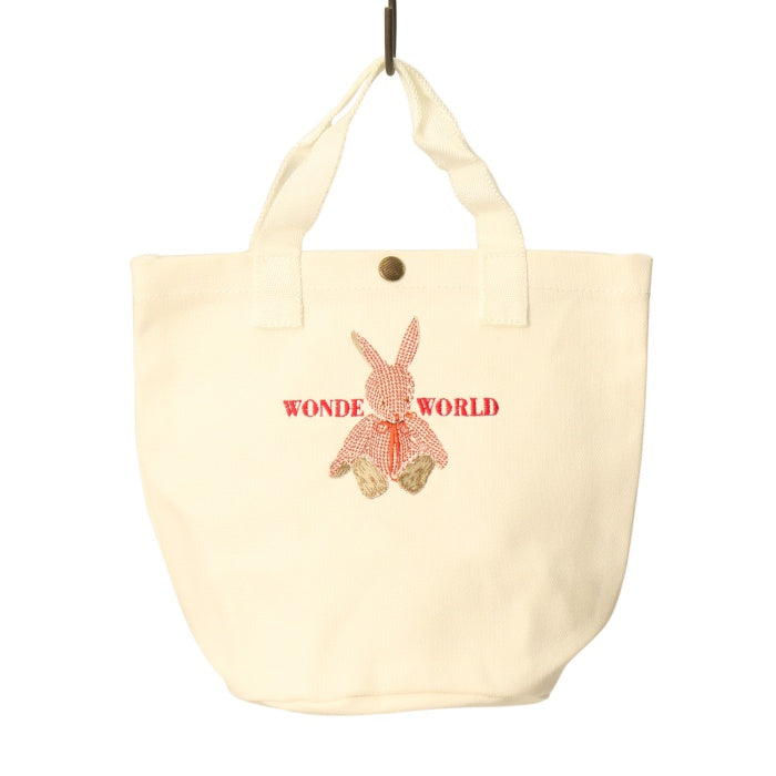 USED】Wonderful World うさぎ刺繍ミニトート | KANEKO ISAO 