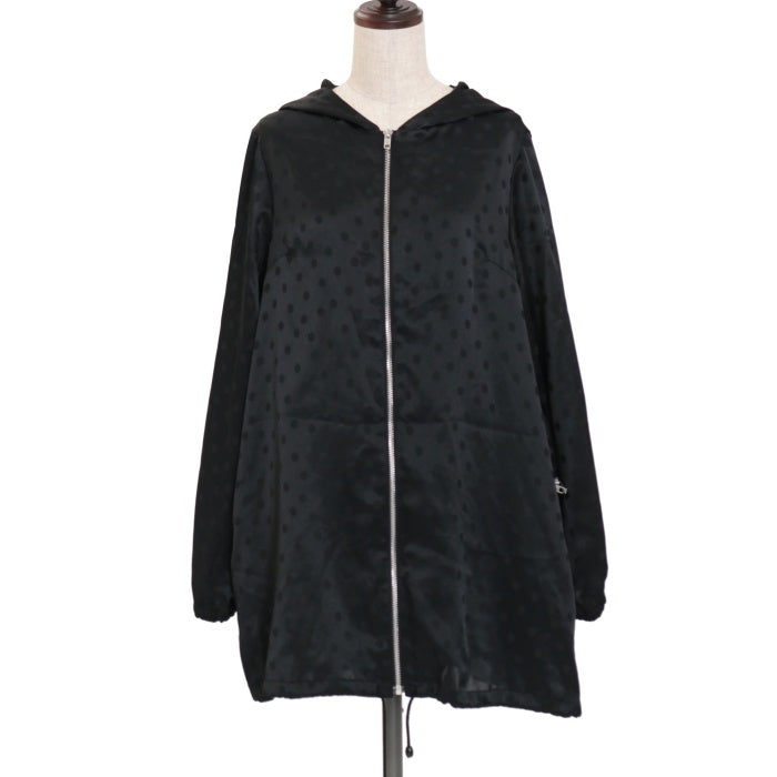USED】【PEACE NOW/Mサイズ】おばけちゃんドットパーカー | BLACK