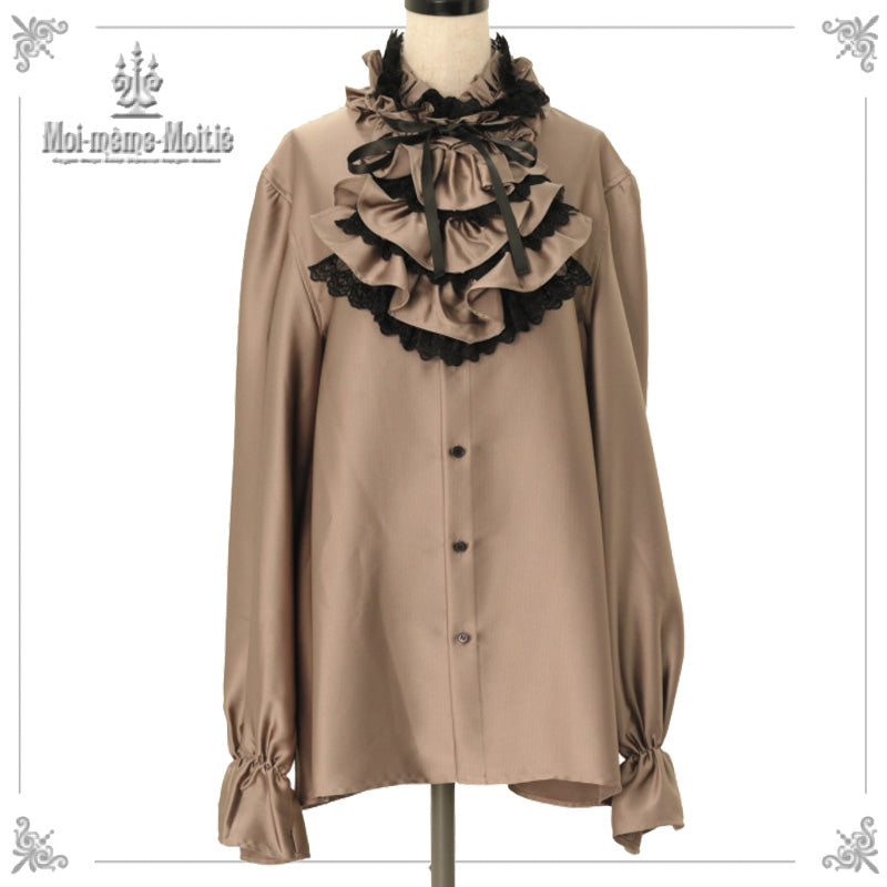 アトリエボズ【ジャボ付き姫袖ブラウス】メンズサイズ アトリエボズ【ジャボ付き姫袖ブラウス】メンズサイズ ATELIER BOZ