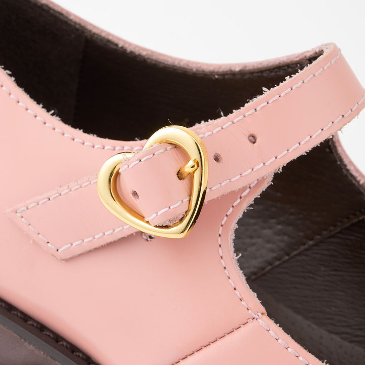 Q-pot.SHOES 【本革】メルティングチョコレートメリージェーン　Lサイズ 残り1点】【本革】メルティングチョコレート メリージェーン