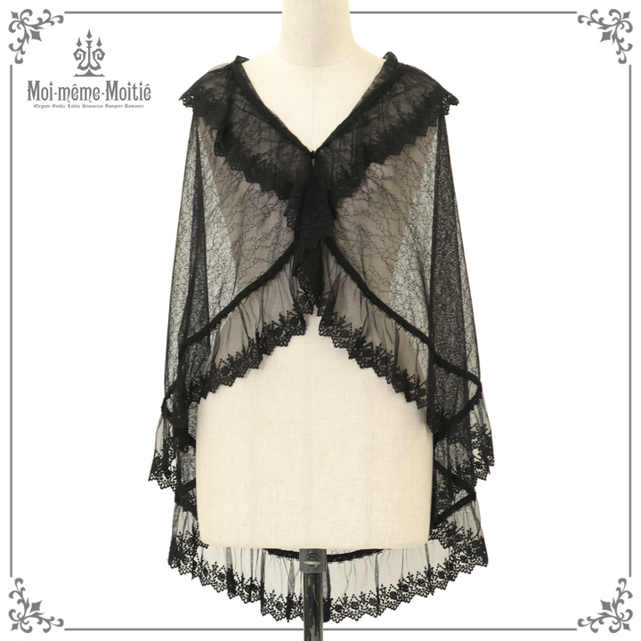 Moi-même-Moitié レースケープ Rose Gardenレースベール＆ケープ2Way | Moi-même-Moitié | ロリータ