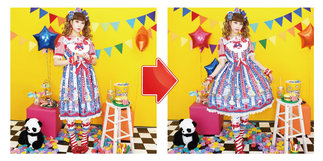 B品】Wunderweltオリジナルふわふわパニエ（45cm）【クーポン