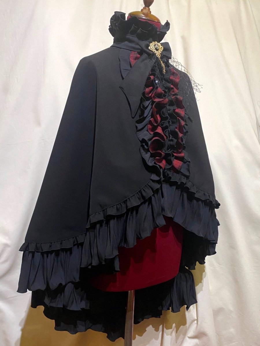 Mary Magdalene ゴブラン ファー リボン付 マント Mary Magdalene ゴブラン ファー リボン付 マント（☆Mary