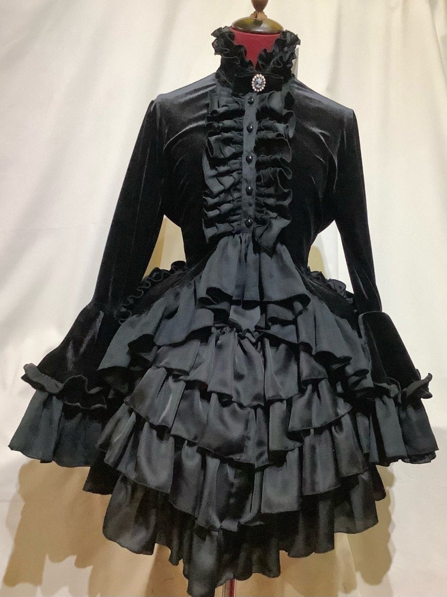 別カメオタイ付きブラウス付き風フリルカーディガン | MARBLE